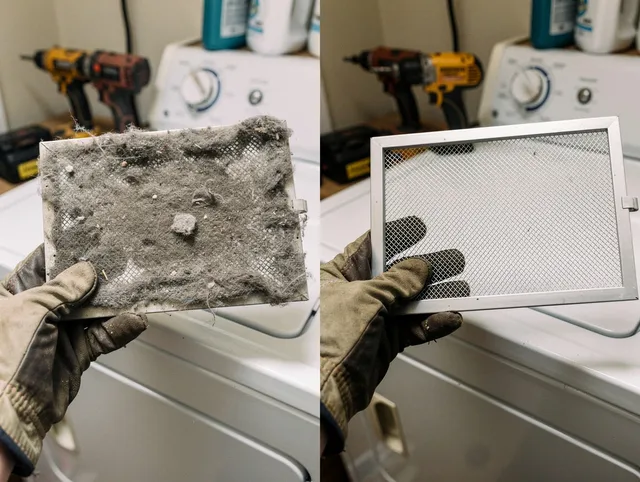 Professional lint trap cleaning by Wethersfield Dryer Vent Cleaning in Wethersfield