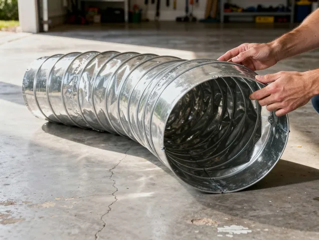 Wethersfield Dryer Vent Cleaning specialist using advanced equipment for thorough duct cleaning in Wethersfield