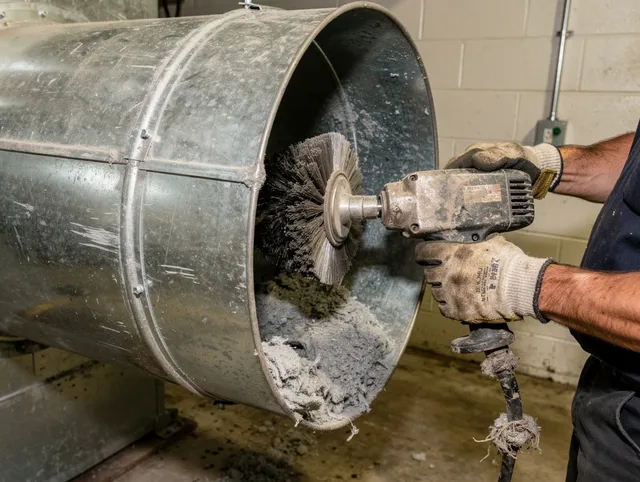 Industrial-grade dryer vent cleaning by Wethersfield Dryer Vent Cleaning in Wethersfield